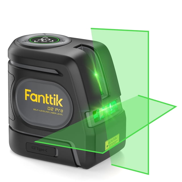 Nivel láser Fanttik D2 PRO autonivelante de 60 m con pantalla LED