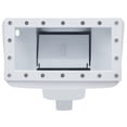 thumbnail image 4 of Rx Clear Wide Mouth Thru-Wall Skimmer for Above Ground Swimming Pools, White, 4 of 6