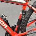 thumbnail image 3 of Mini Pompe à Vélo avec Manomètre & Kit de Réparation 160PSI Pompe à Air Presta & Schrader, 3 of 8