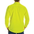 thumbnail image 2 of Red Kap Men's Long Sleeve Enhanced Visibility Ripstop Work Shirt, 2 of 5