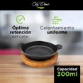 thumbnail image 3 of Sartenes Antiadherentes - Quesera 15 cm con Base de Parota | Utensilios de Cocina - Sartenes de Hierro Fundido | Sarten Hierro Fundido - Articulos de Cocina | Perfecto para Wok - Hot Cakes, 3 of 6