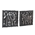 thumbnail image 4 of AeraVida Wall Pediments Wood Relief Panel Wall Art, 4 of 4