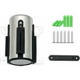 thumbnail image 5 of Expandable Barrier Stainless Steel Queue Barrier Expandable Boundary Strip Wall Mount Safety Barrier Tape People Flow Control System Red, 5 of 5