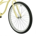 thumbnail image 2 of Firmstrong Urban Lady Single Speed 26 Inch Beach Cruiser Womens Bicycle, Vanilla, 2 of 5