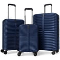 thumbnail image 1 of Costway 3PCS Hardside Luggage Set (20/24/28 Inch) with 8-Spinner Wheels, 3-Digital Lock Navy, 1 of 10