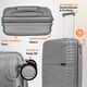thumbnail image 3 of Maleta de Viaje Magma Life 10 kg Celestial Case Gris, 3 of 7