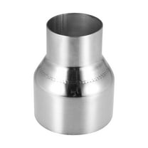 Unique Bargains 2 ID to 3 ID Stainless Steel Car Universal Pipe Adapter Reducer Connector