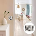 thumbnail image 7 of Yayeee Toggle Light Switch Wall Plate 2-Gang 4.56"x4.48" Decorative Outlet Cover, Gray Cute Cats, 7 of 7