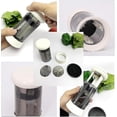 thumbnail image 5 of Stainless Steel Coarse Cheese Slicer With 2 Interchangeable Sharp Inserts Cutting Discs Adjustable, 5 of 5