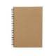 thumbnail image 1 of Diario a granel del cuaderno de la cubierta de Kraft de la libreta espiral, planificador de notas, perfecto para viajar a la escuela, 1 of 5