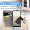 thumbnail image 4 of for Google Pixel 6 (6.4 Inch) Cartoon Cute Wallet Case,Cat Dog Style Flip Phone Cover with ID Card Holder PU Leather Cases for Google Pixel 6 MG Grey, 4 of 14