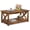 Retro Brown, variant on Coffee Table, 39" Lift Top Coffee Table with Hidden Compartment, Storage Shelf and Lifting Top for Home Living Room, Office and Reception Room,