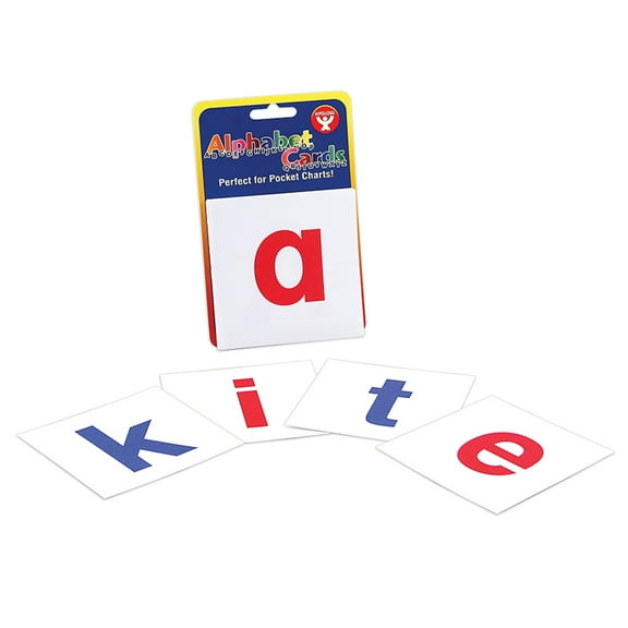 HYG61493 - Alphabet Cards, A-Z Lower Case Letters by Hygloss Products Inc.