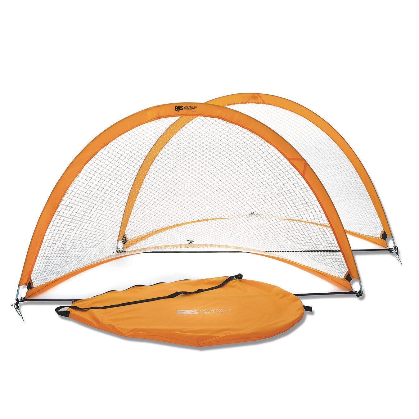 PUGG 2.5' Pop-Up Soccer Goal (Set of 2) - Walmart.com