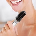 thumbnail image 3 of Cepillo de pelo compacto y plegable para viaje, 2 unidades, con espejo, portátil, para bolso, de bolsillo, para mujeres y hombres, herramientas de peinado., 3 of 6