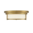 thumbnail image 2 of Trade Winds Lighting 2-Light Ceiling Light In Natural Brass, 2 of 7
