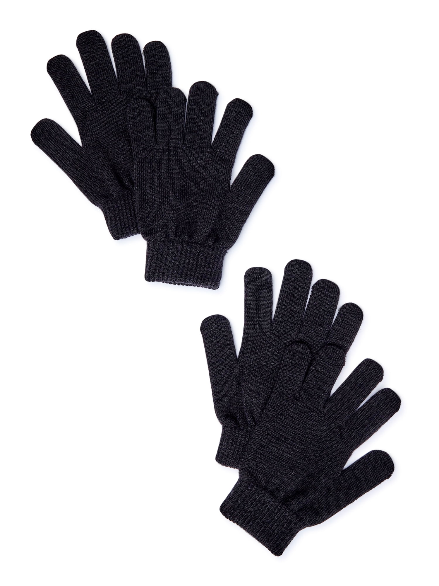 Time and Tru Adult Gloves, 2-Pack