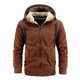 thumbnail image 2 of Sudaderas Con Capucha A La Moda Para Hombre, Suéter de Manga Larga Con Cremallera de Lana de Cordero, Cárdigan Cálido de Lana de Peluche, Además de Abrigo de Lana Odeerbi ODB175923, 2 of 9