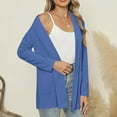 thumbnail image 4 of DAFPZW Long Sleeve Summer Cardigan for Women Lightweight Thin 2025 Casual Loose Fit Kimono Cover Up with Pockets, 4 of 8
