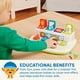 thumbnail image 4 of Battat – Cause-And-Effect Toy – Developmental Toy With Buttons & Colors – Color Sorting Animal Toys – For Kids, Toddlers, Babies – 18 Months + – Pop-Up Pals, 4 of 5