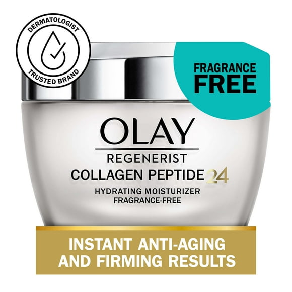 Olay Skincare Regenerist Collagen Peptide 24 Facial Moisturizer, Fragrance-Free, 1.7 oz