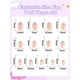 thumbnail image 3 of Press on Nails EBANKU Kids 78 piezas con pegamento para uñas de 6 a 12 años, 3 of 7