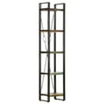 thumbnail image 1 of vidaXL 5-Tier Industrial Adult Bookcase - 40x30x180 cm - Solid Reclaimed Wood, 1 of 6