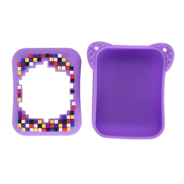 Fondo de Silicona para Bitzee Toy Interactive Toy Digital Pet, Funda Protectora de Silicona Con Cordón, Bolsa de Almacenamiento de Vije de Silicona Resistente A Los Aañazos