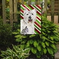 thumbnail image 2 of Carolines Treasures SC9330-FLAG-PARENT Westie Candy Cane Holiday Christmas Flag  multicolor, 2 of 3