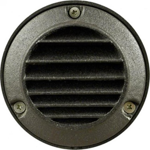 Dabmar Lighting LV-LED606-BZ 2.5W & 12V JC-LED 15 LEDs Lumière Ronde Étape avec Gril - Bronze