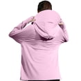 thumbnail image 5 of Trgacdwlo Ice Silk Women's UPF 50+ Sun Protection Hoodie Jacket with Wide Brim Quick Dry Cooling Rash Guard Zipper Women's Fishing Shirt Red, 5 of 5