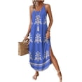 thumbnail image 2 of Summer Dresses for Women 2026 Maxi Dress Boho Halter Dress Sundresses Beach Vacation Clothes Travel Outfits, 2 of 3