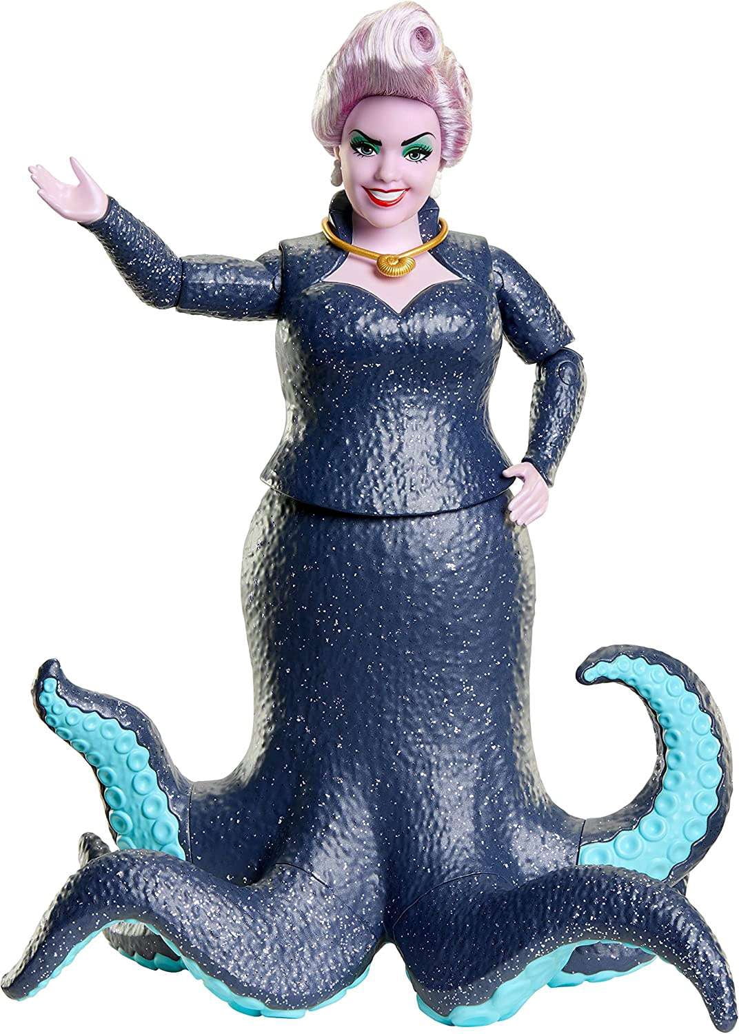 Disney The Little Mermaid Ariel, King Triton & Ursula Doll 3-Pack