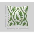 thumbnail image 3 of FBTS Prime 18x18 inch Square Green Paisley Outdoor Throw Pillows with Inserts, Pack of 2, 3 of 8