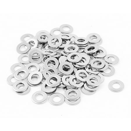 

Uxcell M5 x 10mm x 1mm 304 Stainless Steel Flat Washer for Screw Bolt (100-pack)