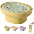thumbnail image 1 of Presse-détergent Étanche & Distributeur - Pompe Dosée pour Lessive & Savon à Vaisselle, Drainage 14 Trous, Design Réutilisable Portable pour la Plupart des Agents de Nettoyage Liquides, 1 of 8