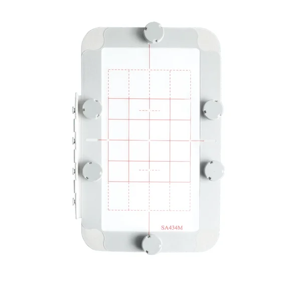 MaggieFrame Magnetic Embroidery Hoop 4x6.75 Inch for Brother NV950 M230E M280D 900 M240ED 500D 97E 955 PE300S SE600 SE625 SE400 – SA434M Hoop 100x170mm Frame