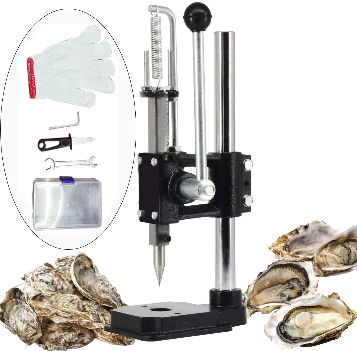 Oyster Opener Machine with Oyster Knife, Oyster Shucker， Sea Food opener