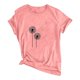 thumbnail image 4 of Blusa de manga corta con cuello redondo y estampado de tallas grandes para mujer OAVQHLG3B Store lin121212, 4 of 4