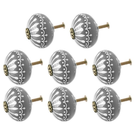 Ceramic Knobs Drawer Round Handle For Cupboard Wardrobe