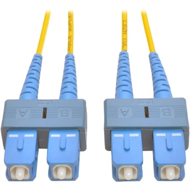 SC/UPC su spina SC/UPC cavo patch Duplex 9/125 Cavo fibra ottica LWL 2 m OS2 gia