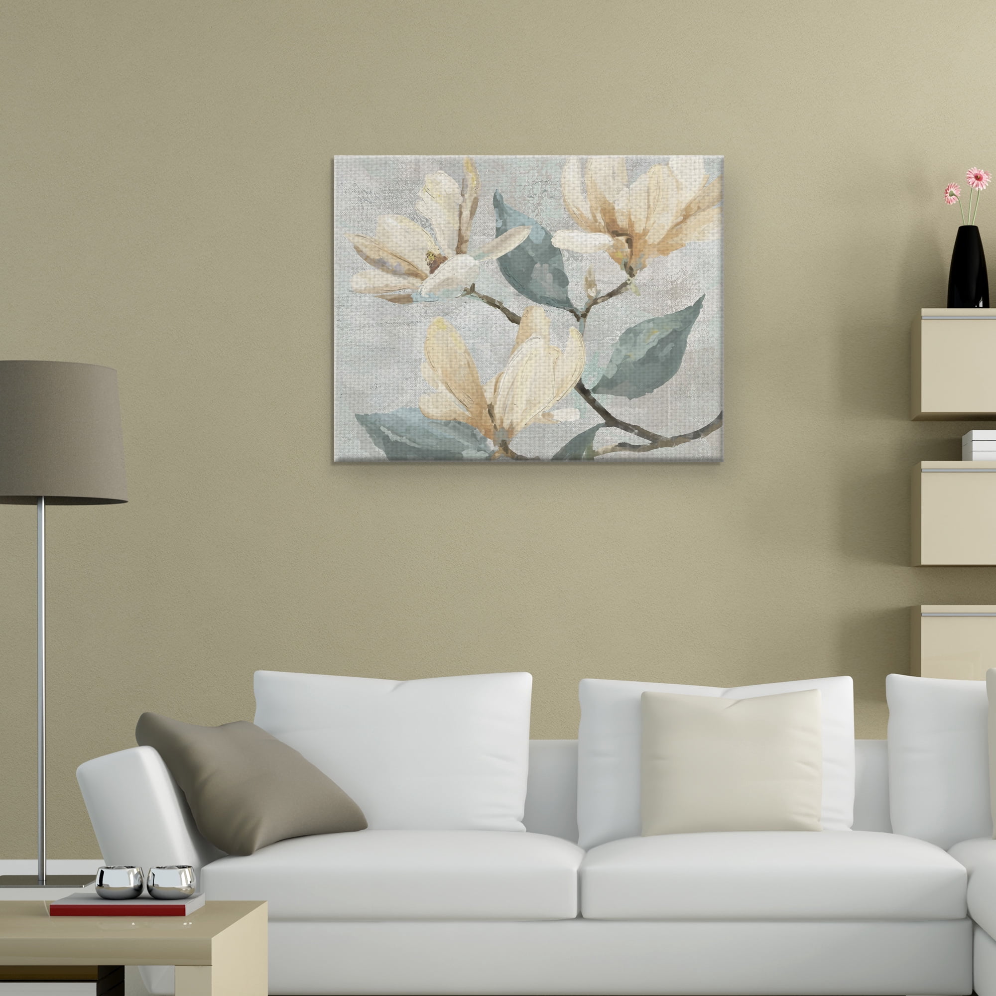 Masterpiece Art Gallery Tree Blossom Grace I Soft by Studio Arts Canvas Art Print 22" x 28"
