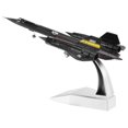 thumbnail image 4 of 1/144 Diecast SR-71A Blackbird Reconnaissance Plane Airplane Model for Kids Adult Home Office Decor, 4 of 5