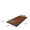 thumbnail image 4 of Tabla Gourmet para Carnes y Quesos Durex Furniture HPL Nepal Teak, 4 of 4
