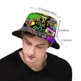 thumbnail image 3 of Sombrero de pescador Retro de los años 80 y 90 para hombre y mujer, gorra plegable para el sol, accesorios para fiesta Rave, sombrero de pescador, 3 of 5