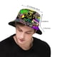 thumbnail image 3 of Sombrero de pescador Retro de los años 80 y 90 para hombre y mujer, gorra plegable para el sol, accesorios para fiesta Rave, sombrero de pescador, 3 of 5