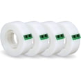 thumbnail image 1 of Cinta invisible - 4 rollos - 19 mm x 33 m - Uso general para reparar, etiquetar y cerrar documentos, 1 of 5