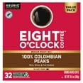 thumbnail image 4 of Eight O'Clock Coffee Medium Roast 100% Colombian Peaks Coffee Value Pack 32 - 0.33 oz K-Cup Pods, 4 of 8