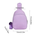 thumbnail image 3 of Bolsa cruzada de nailon ligero para niños con correa ajustable, bolso tipo bandolera pequeño para viajes, compras y uso casual., 3 of 6