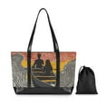 thumbnail image 7 of FORMRS Canvas Laptop Tote Bag for Women with 15.6" Computer Compartments Shoulder Handbag, Striped Boat, 7 of 7